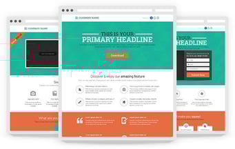 Optimized Landing Page Template